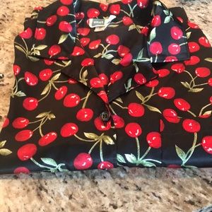 Medium ladies Long sleeve top and pants pajamas